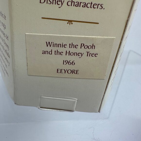 Disney Tiny Kingdom 1966 Winnie The Pooh Eeyore Figurine In Box Disney Store - Picture 5 of 7
